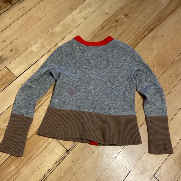 COS wool colorblock cardigan - Picture 7 of 9